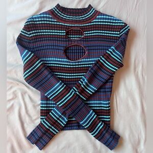 Cropped long sleeve shirt!